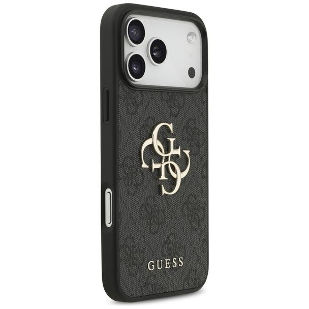 GUESS futerał do IPHONE 18 Pro Max / 17 Pro Max GUE005524 (4G PU Big Logo) czarny