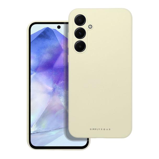 ROAR futerał CLOUD SKIN do SAMSUNG A55 5G Jasnożółty
