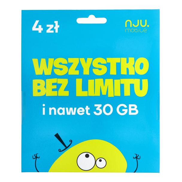 Karta Startowa NJU MOBILE 4