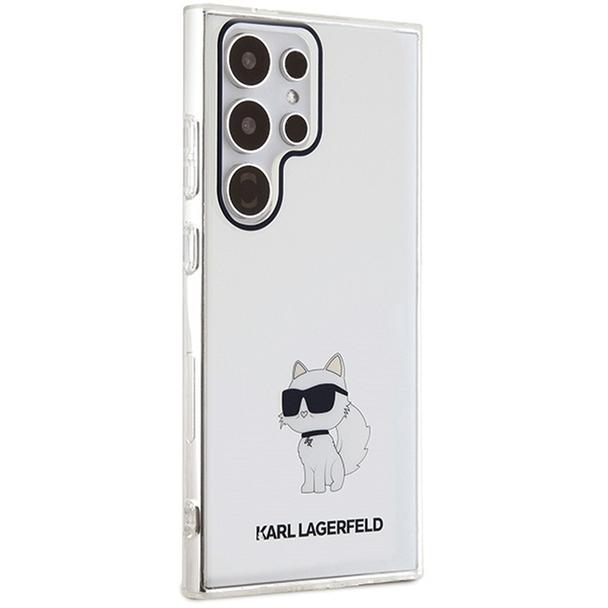 KARL LAGERFELD futerał do SAMSUNG S24 Ultra KLHCS24LHNCHTCT (IML NFT CHOUPETTE) transparentny