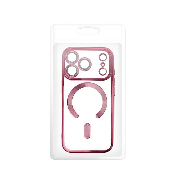 Etui na iPhone 18 Pro / 17 Pro Electro Mag Cover zgodne z MagSafe burgundowy