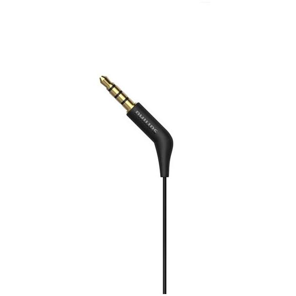 Słuchawki przewodowe douszne Jack 3,5 mm Philips TAE1105BK/00 czarne