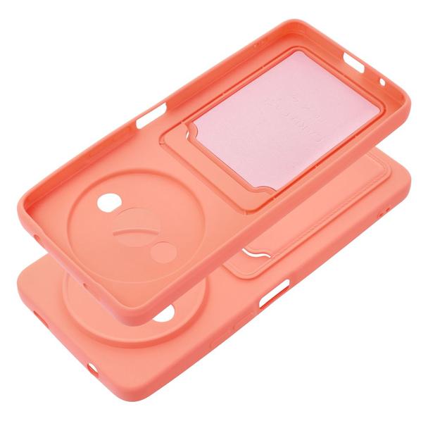 Futerał CARD CASE do XIAOMI Redmi A3 4G różowy