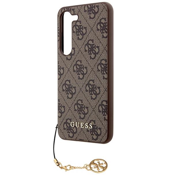 GUESS futerał do SAMSUNG A55 GUHCSA55GF4GBR (PU 4G with Charm) brązowy