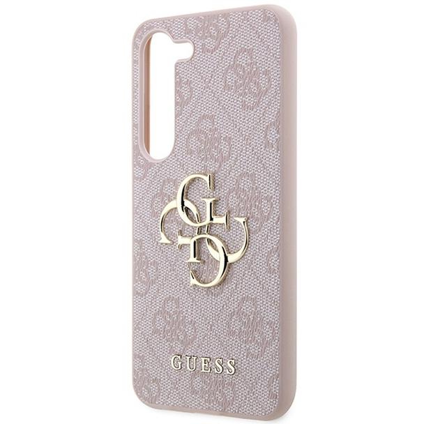 GUESS futerał do SAMSUNG A35 GUHCSA354GMGPI (4G Big Metal Logo) różowy
