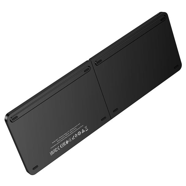 Klawiatura bezprzewodowa składana QWERTY Hoco GM71 czarna