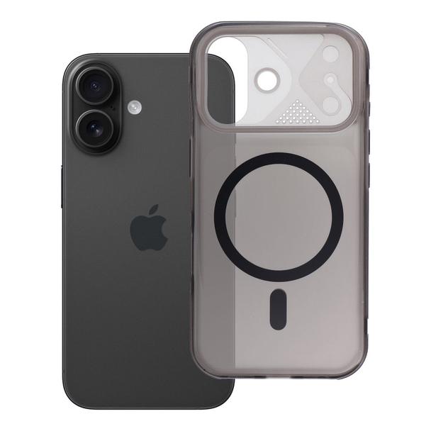 Etui na iPhone 16 Aurora zgodne z MagSafe czarne