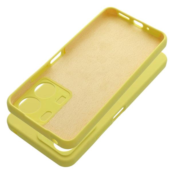 Futerał do Xiaomi Redmi 13C Silicone 2mm żółty