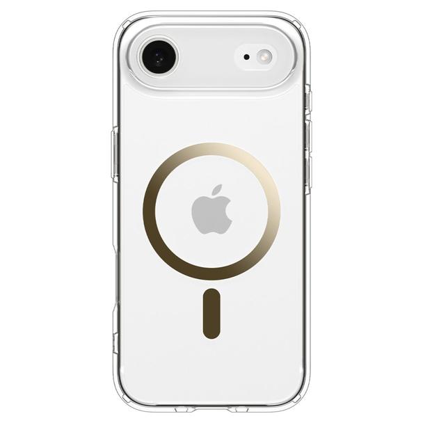 SPIGEN futerał ULTRA HYBRID MAG kompatybilny z MagSafe do IPHONE 17 Air clear gold