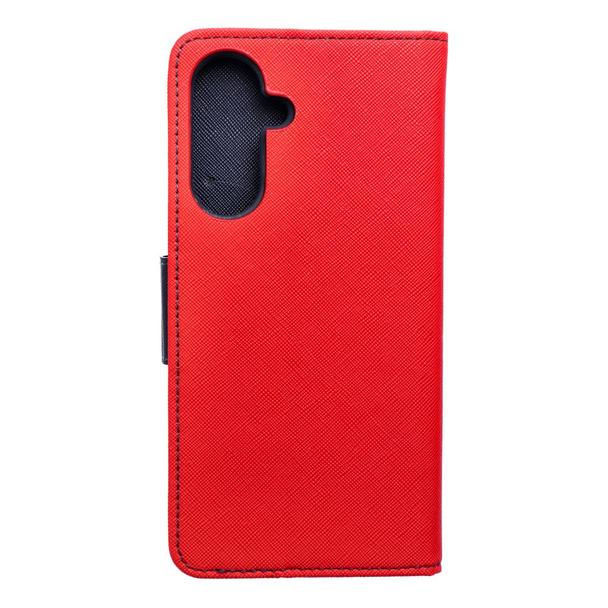 Etui z klapką na Samsung A56 Fancy Book czerwono-granatowe