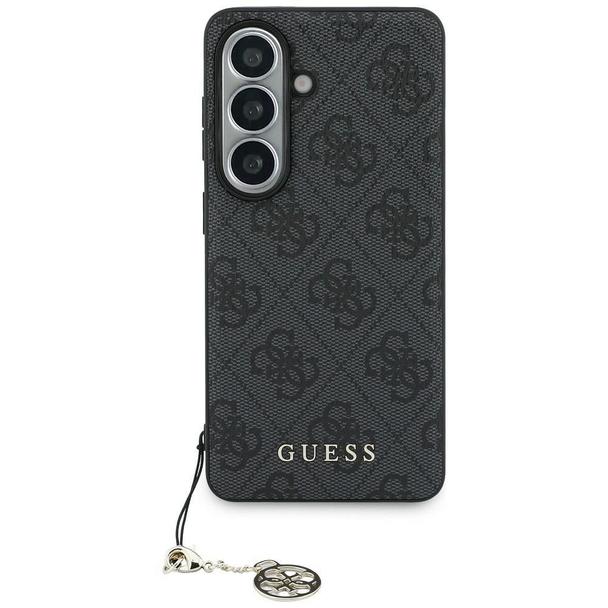 GUESS futerał do SAMSUNG S26 GUHMS26SGF4GGR (PU 4G Classic Logo with Charm) czarny
