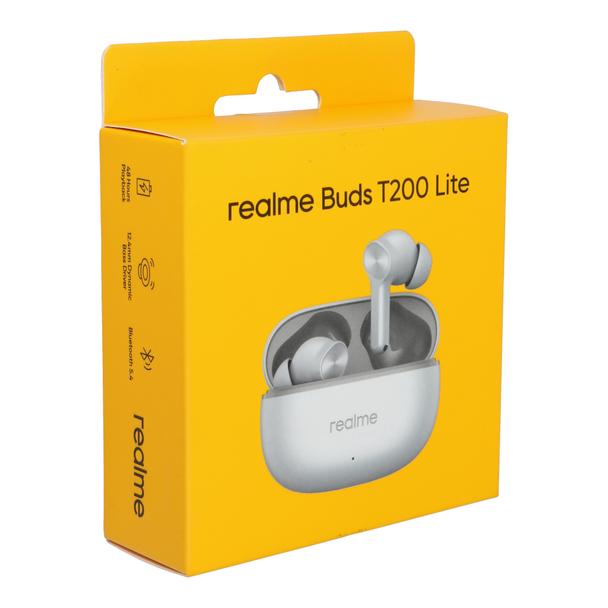 Słuchawki bezprzewodowe Realme T200 Lite szare