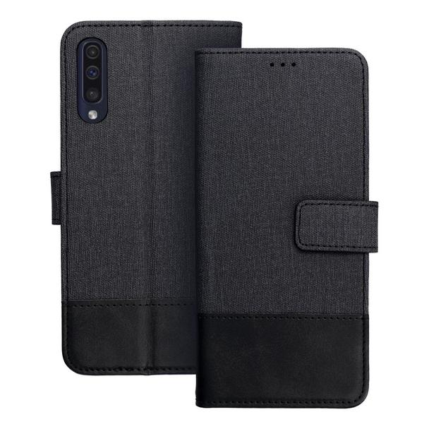 Etui z klapką na Samsung A50 Gomma Book czarne
