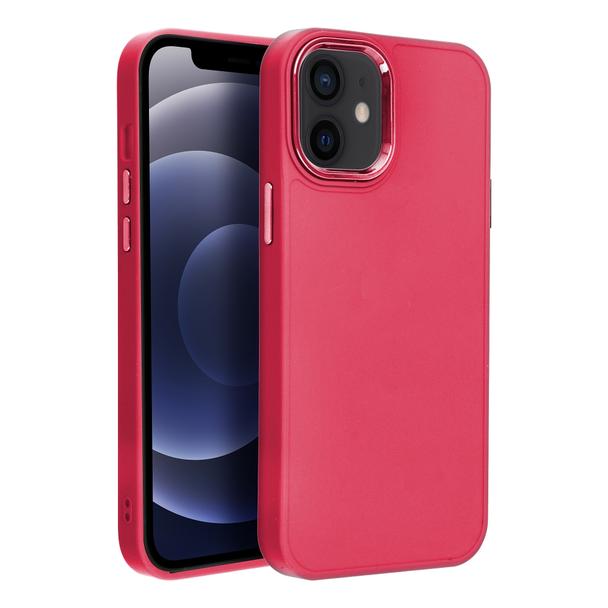 Futerał do iPhone 12 MINI Frame magenta