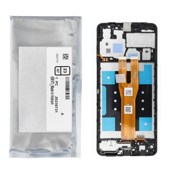 ServicePack Wyświetlacz LCD do SAMSUNG A06 A065 GH81-26440A Black