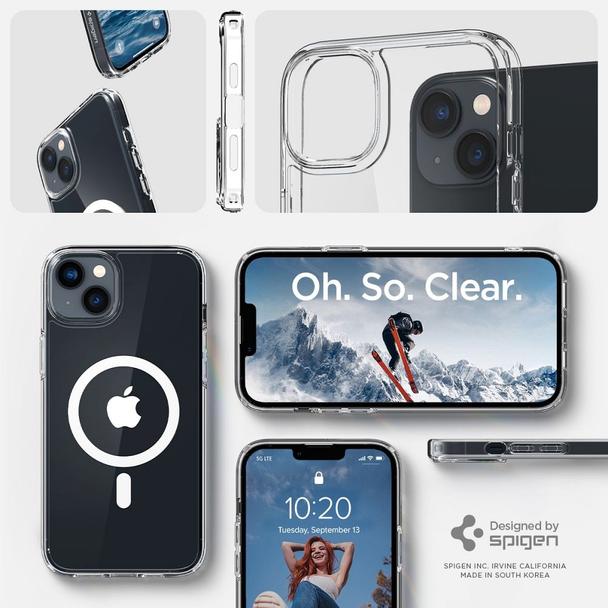 Futerał SPIGEN Ultra Hybrid Mag do IPHONE 14 white