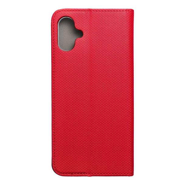 Etui z klapką na Samsung A06 Smart Case Book czerwone