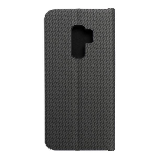 Etui z klapką na Samsung S9 PLUS Luna Book Carbon czarne