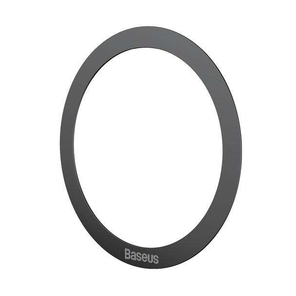 BASEUS blaszki uniwersalne kompatybilne z MagSafe PCCH000001 2 sztuki czarne