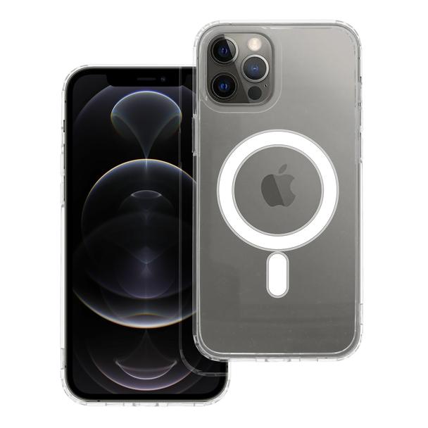 Futerał do iPhone 12 PRO MAX Clear Mag Cover (STR) zgodny z MagSafe transparentny