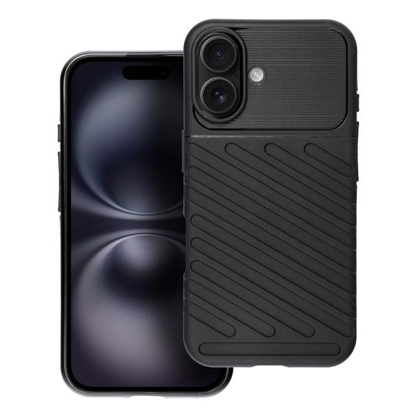 Futerał do iPhone 16 Thunder czarny