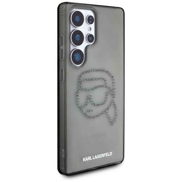 KARL LAGERFELD futerał do SAMSUNG S25 Ultra KLHCS25LHKHDCELK (IML Rhinestones K Head) czarny