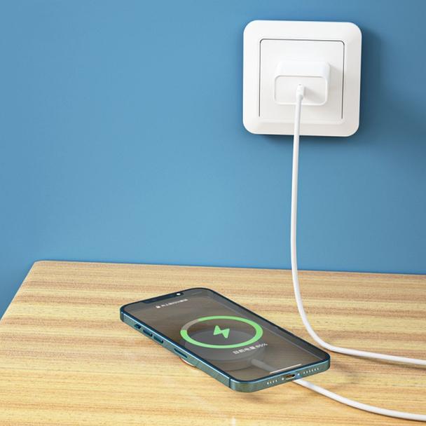 WiWU - Ładowarka bezprzewodowa 15W do telefonów kompatybilna z MagSafe Wi-W009
