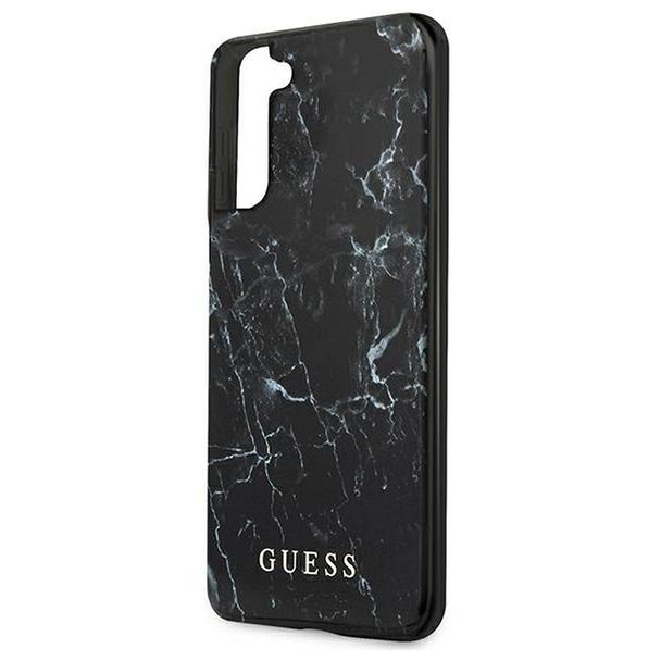 GUESS futerał do SAMSUNG S21 Plus GUHCS21MPCUMABK (Marble) czarny