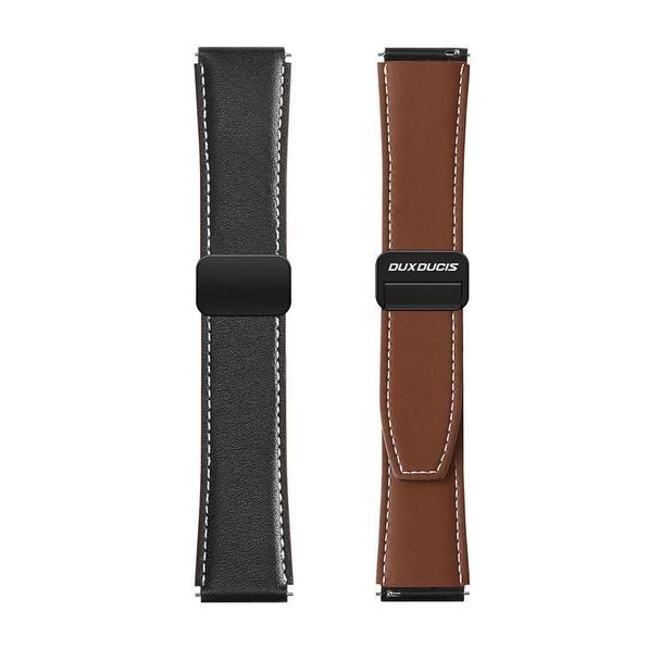DUX DUCIS pasek YA skórzany 20 mm czarny