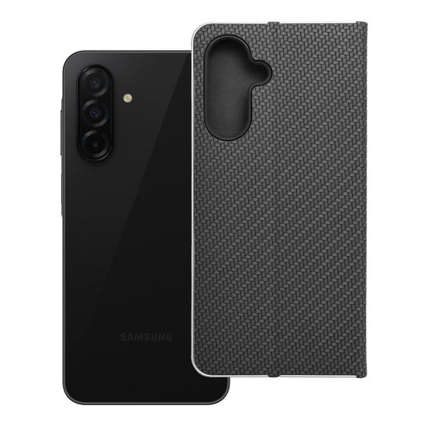 Etui z klapką na Samsung A26 5G Luna Book Carbon czarne