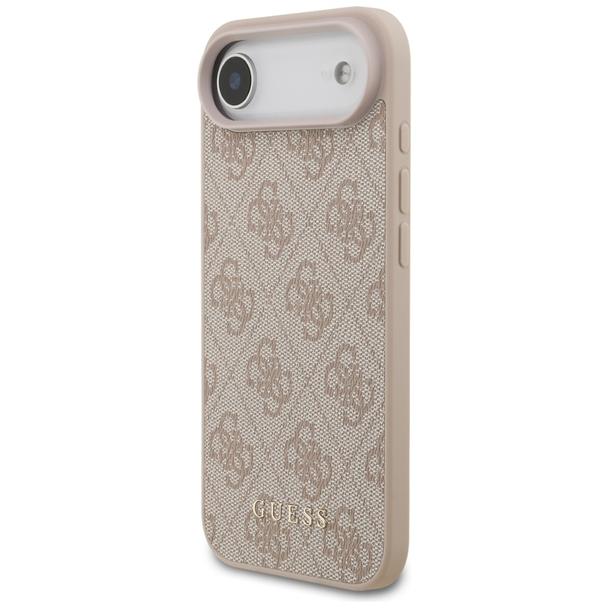 GUESS futerał do IPHONE 17 Air GUHCP17MG4GFPI (PU 4G Classic) różowy