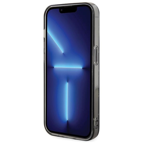 KARL LAGERFELD futerał do IPHONE 15 Pro KLHCP15LHNKMKLK (Ikonik Monogram) czarny