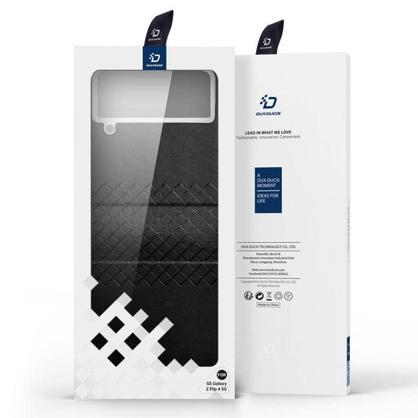 DUX DUCIS futerał BRIL do SAMSUNG Z Flip4 5G czarny