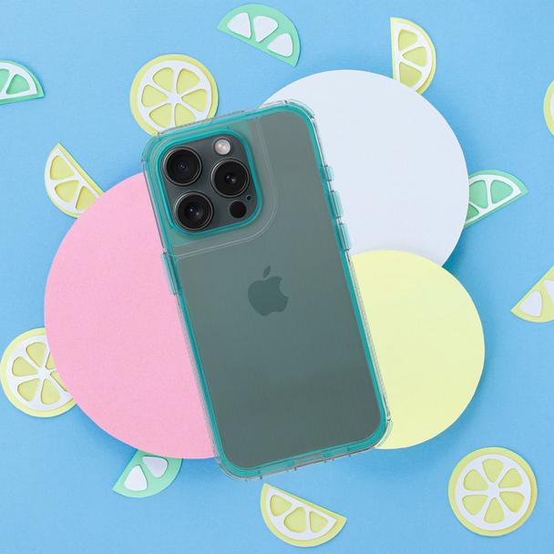 Futerał do iPhone 17 AIR Matrix Clear miętowy