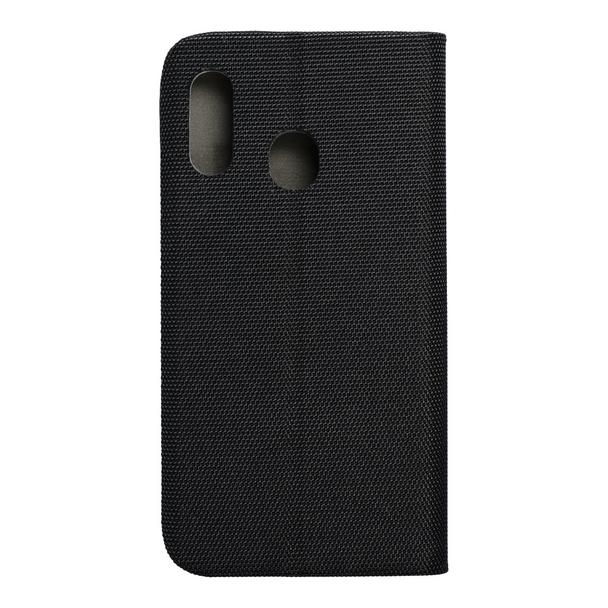 Etui z klapką na Samsung A20e Sensitive Book czarne