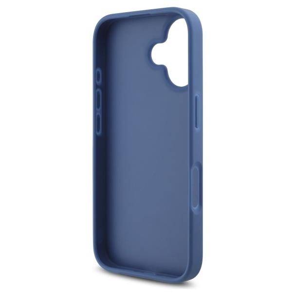 GUESS futerał do IPHONE 16 GUHCP16S4GMGBL (4G PU Big Logo) niebieski