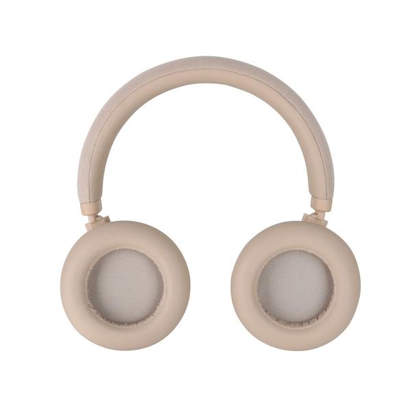 Słuchawki bezprzewodowe nauszne Forcell F-Audio Touch Beat ANC beżowe