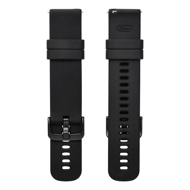 Pasek do zegarka 22mm Titmo Strap S1 silicone czarny