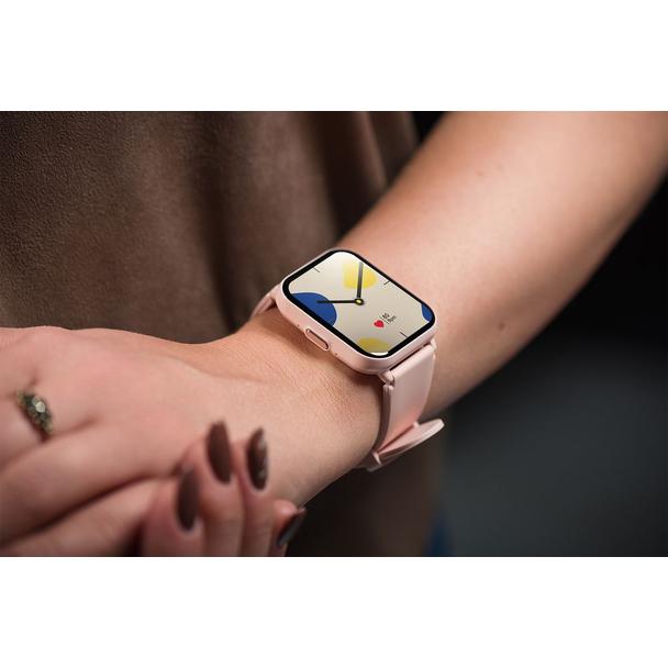 Smartwatch TITMO E-100 (TFT, bluetooth call) różowy 0INT