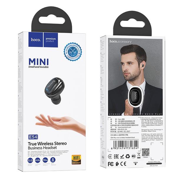 Słuchawka bluetooth Hoco mini E54 czarna
