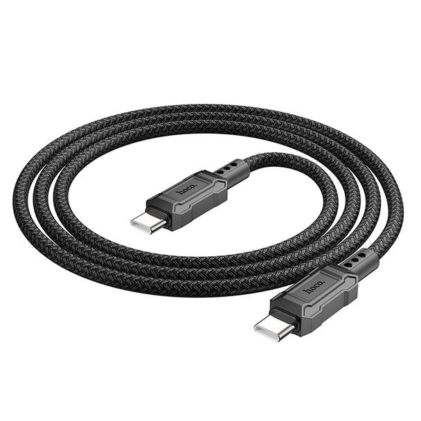 Kabel USB C do USB C Hoco PD 3A 60W 1 m X94 czarny