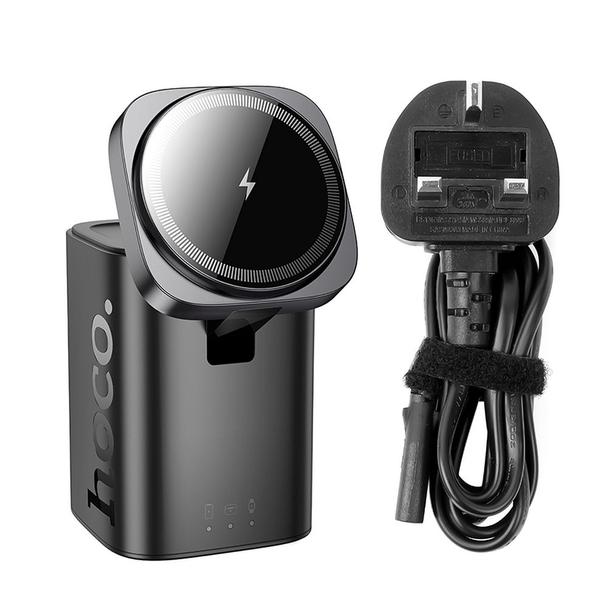 Ładowarka indukcyjna Hoco 6w1 PD QC 65W kompatybilna z Apple Watch CQ20A czarna