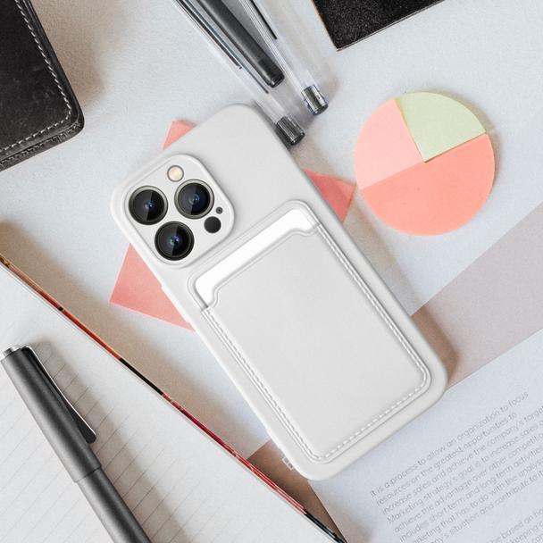 Futerał CARD CASE do IPHONE 11 biały