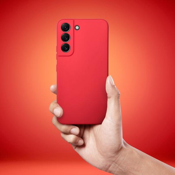 Futerał do Samsung A56 5G Soft czerwony