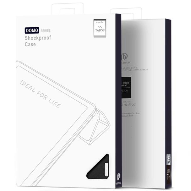DUX DUCIS etui DOMO składane z miejscem na rysik do SAMSUNG Tab S9 czarne