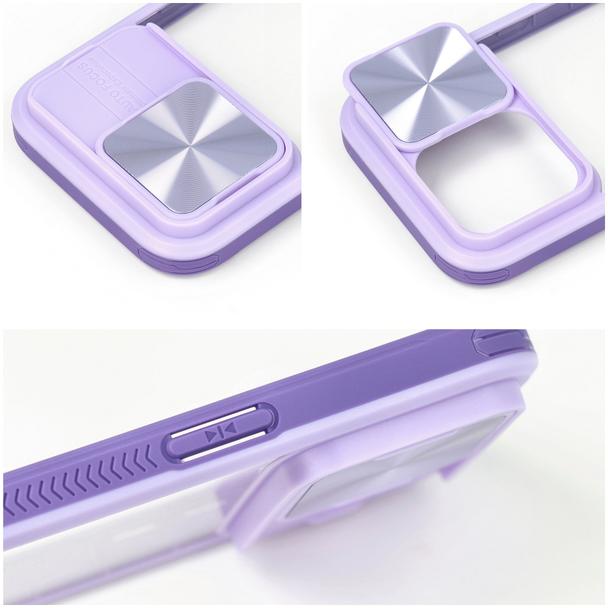 Futerał do iPhone 15 PRO MAX Slider fioletowy
