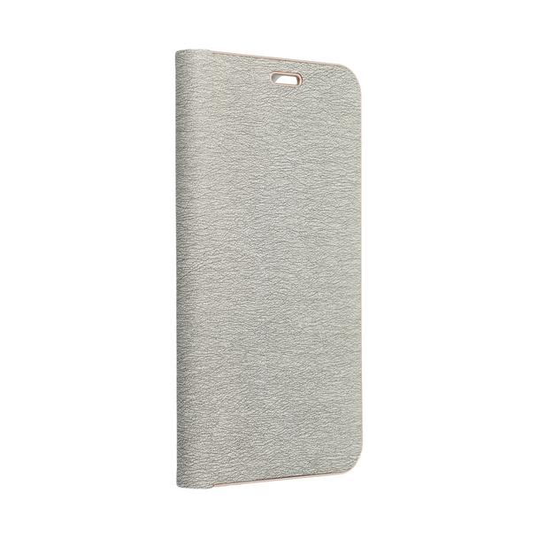 Etui z klapką na Samsung S20 FE / S20 FE 5G Luna Book Gold srebrne