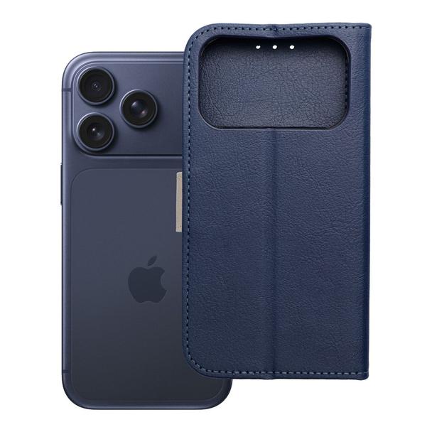 Etui z klapką na iPhone 17 PRO MAX Split Book granatowo-kremowe
