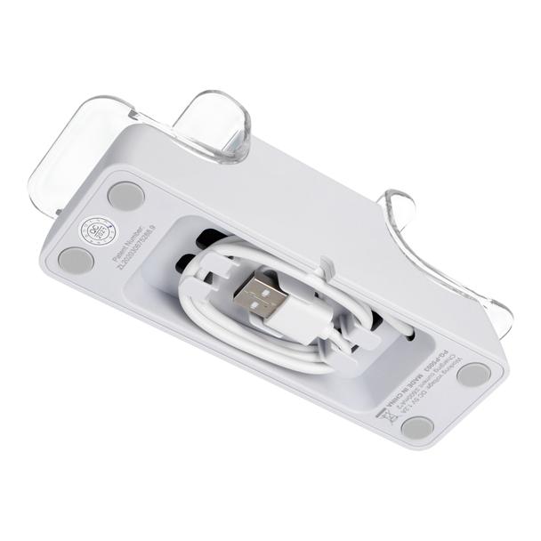 Stacja ładująca podwójna do padów PS5 DualSense iPega P5003 biała