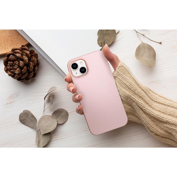 Etui na iPhone 17 Pro Max / 18 Pro Max Frame pudrowy róż